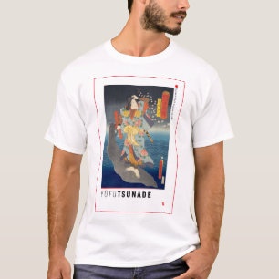 Camiseta ukiyoe - Yūfu Tsunade - mágico japonês -