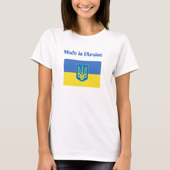 Camiseta ukraine_flag, 0703221027_tryzub, M… - (Frente)