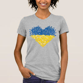 Camiseta Ukrainian flag. Love to Ukraine. Support. 