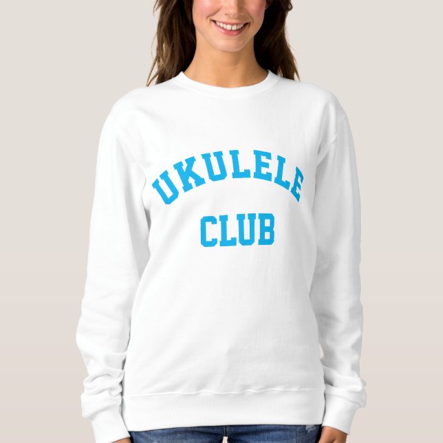 Camiseta Ukulele Club Sweatshirt (Frente)