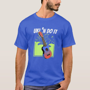 Camiseta Ukulele Hawaiian Guitar Gift