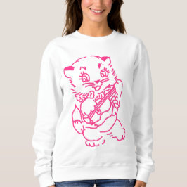 Camiseta Ukulele Kitten Sweatshirt