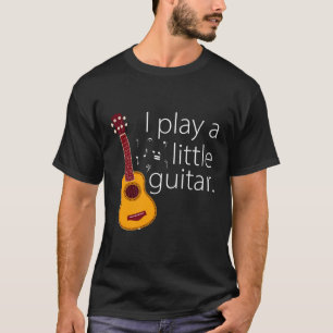Camiseta Ukulele Music Lover Ukulele Guitar Eu Toco Um Pouc