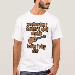 Camiseta Ukulele Original Engraçado