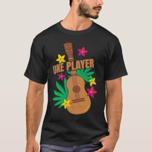 Camiseta Ukulele Player Música Musical Gráfico
