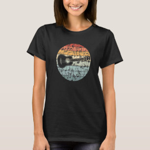 Camiseta Ukulele Retro Uke Player Ukulele Guitar Música