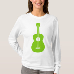 Camiseta Ukulele - Verde marciano