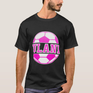 Camiseta Ulani Name Girls Soccer Play Futebol Sports Fan B