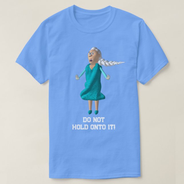 Camiseta Ulsa (Não Segure Nela!) (Frente do Design)