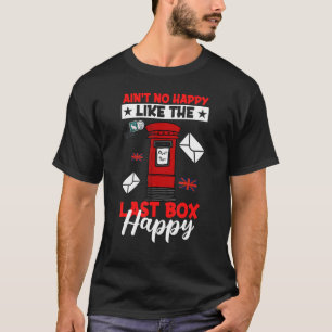 Camiseta Última Caixa Feliz Trabalhador Postal Correio Corr