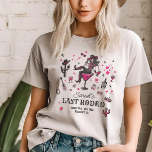 Camiseta Última Cowgirl Divertida do Rodeio Nash Bash Despe
