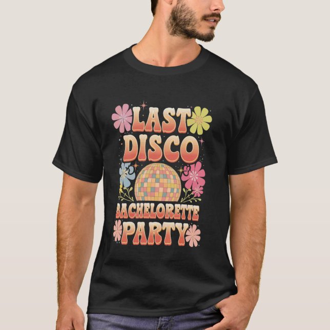 Camiseta Última Festa de Despedida de Solteira Disco (Frente)