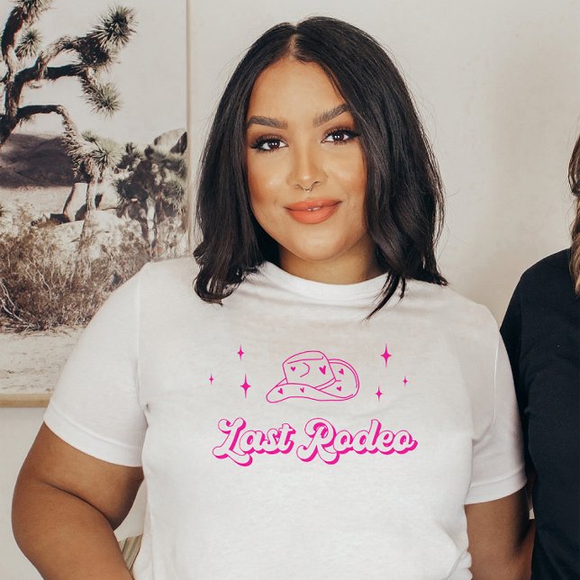 Camiseta Última Festa de solteira de Rodeio das Brancas Ros (Criador carregado)