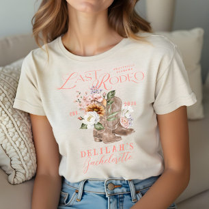 Camiseta Última Garota Chic Boots Western Bachelorette