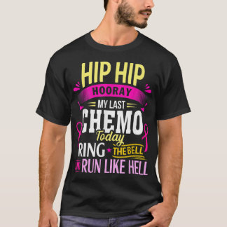 Camiseta Última Quimioterapia Hoje Toque O Sino Guerreiro C