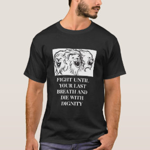 Camiseta ÚLTIMA REGRA DE Leões Brancos