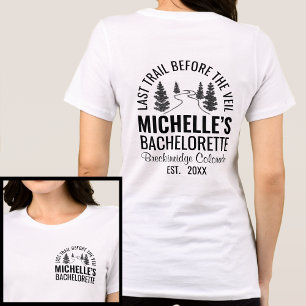 Camiseta Última Trilha Antes do Véu Preto e Branco Moderno