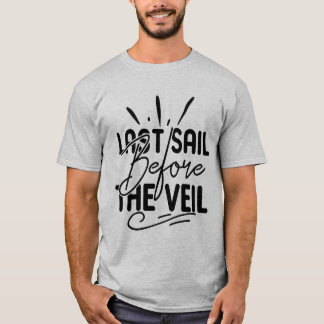 Camiseta Última Vela Antes da Cortina de Solteira Náutica