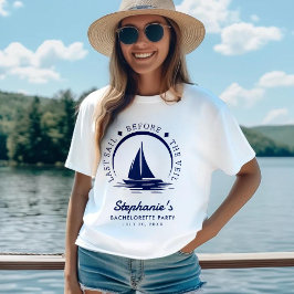 Camiseta Última vela antes da Festa de solteira de véu