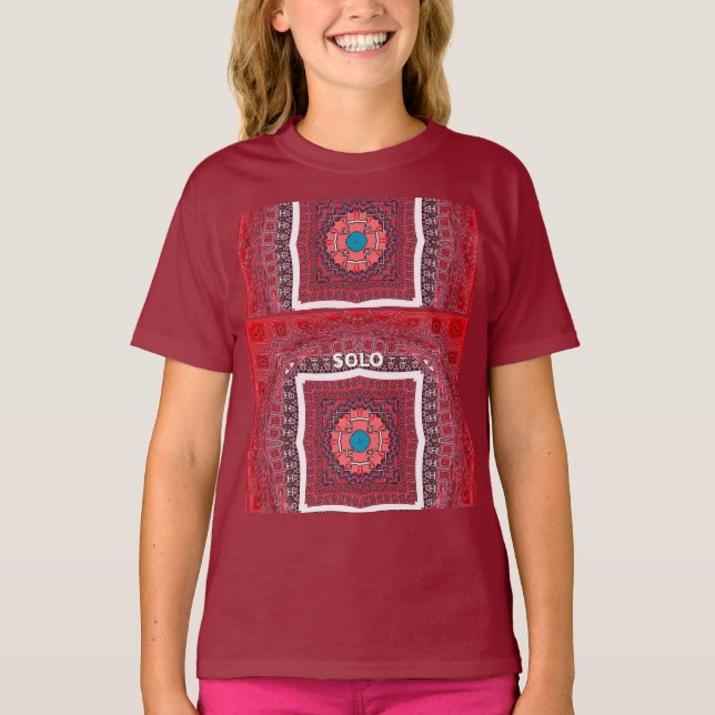 Camiseta Últimas Cores de Cultura Sindhi (Frente)