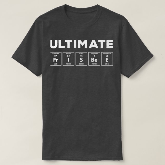Camiseta Ultimate Frisbee Essential TSirt (Frente do Design)
