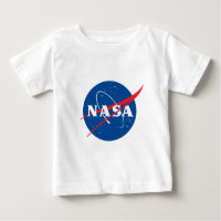Ultimate Logotipo da NASA Rocket White Soft Cotton