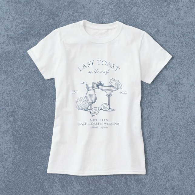 Camiseta Último Brinde na Festa de Solteira da Costa (Criador carregado)