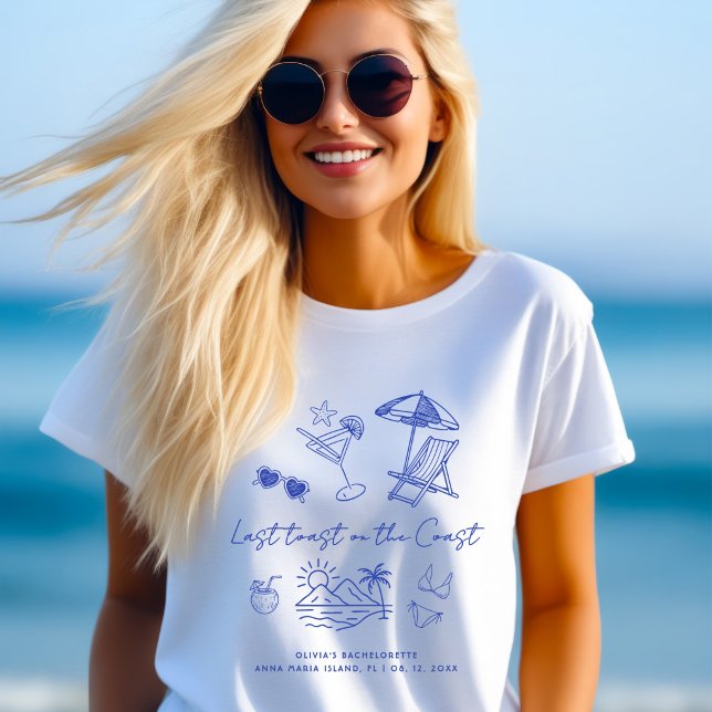 Camiseta Último brinde na recepção da despedida de solteira (Criador carregado)
