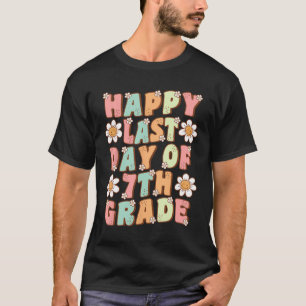 Camiseta Último Dia da 7ª Série Professor Groovy da Sétima 
