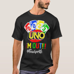 Camiseta Último Dia da Escola 2023 Uno Eu sou Sua Vida de P