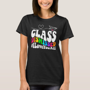 Camiseta Último dia da escola A turma de Groovy foi rejeita