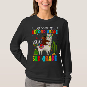 Camiseta Último Dia da Escola Adeus 2º Ano Alô 3º