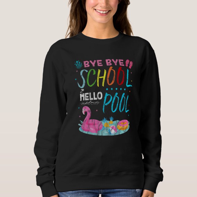 Camiseta Último Dia Da Escola Break Bye Bye School Hel (Frente)
