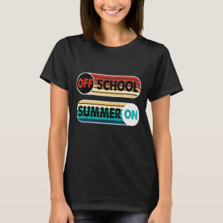 Camiseta Último Dia Da Escola Para Professores No Verão