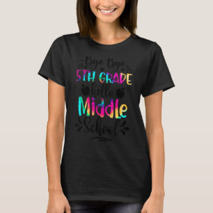 Camiseta Último Dia Da Escola Tchau 5 Olá Meio