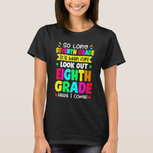 Camiseta Último Dia da Sétima Série Cuidado 8 Graus Cortado