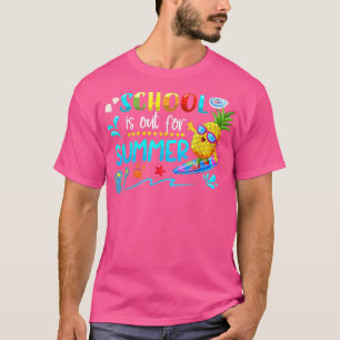 Camiseta Último Dia De Aula Fim Das Aulas Para as Férias De