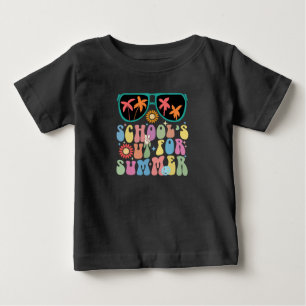 Camiseta Último Dia De Aula Groovy A Escola Está Fechada Pa