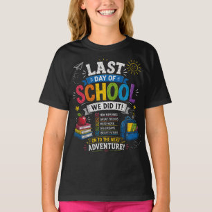 Camiseta Último Dia de Aula Nós Conseguimos Aventura