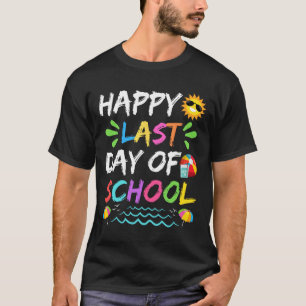 Camiseta Último Dia de Aula Para Formatura de Aluno Profess
