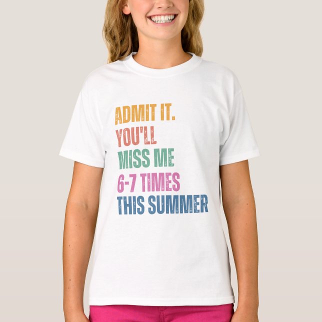 Camiseta último dia de aula professor 67 Último Dia de Aula (Frente)