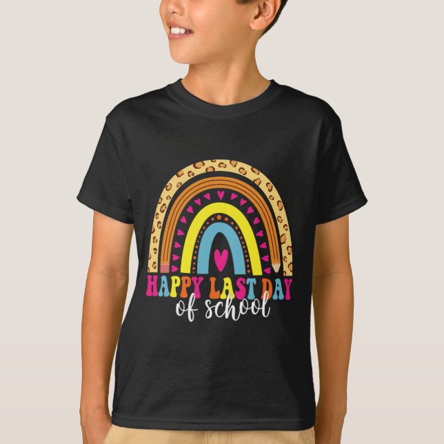Camiseta Último Dia De Aula Professor Aluno Formatura 1  (Frente)