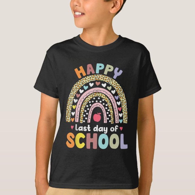 Camiseta Último Dia De Aula Professor Aluno Formatura Chuva (Frente)