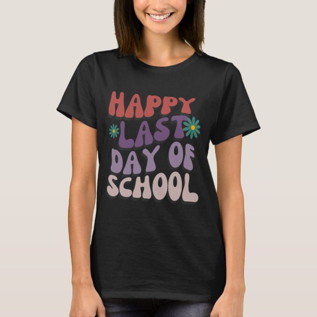 Camiseta Último Dia De Aula Professor Aluno Graduação 6  (Frente)
