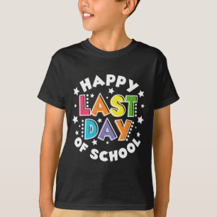 Camiseta Último Dia De Aula Professores Crianças Último Dia