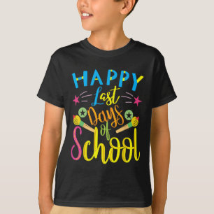 Camiseta Último Dia De Aula Último Dia De Aula Professor Es