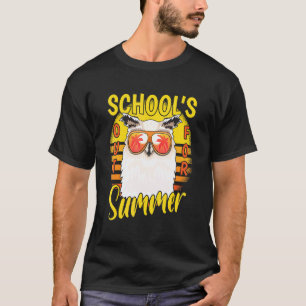 Camiseta Último Dia De Aulas Fechadas Para Férias De Verão