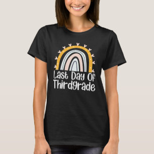 Camiseta Último Dia De Leopardo Arco-Íris Do Terceiro Grau
