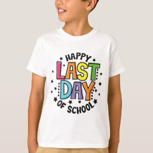 Camiseta Último Dia De Professora De Mulheres Homens &amp; 