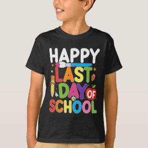 Camiseta Último Dia de Professores Estudantes Graduados No